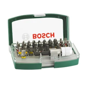 ხრახნდამჭერის პირების ნაკრები Bosch Screwdriving Set 32Pc