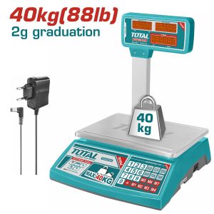 ელექტრონული სასწორი 40kg TOTAL (TESA3402)