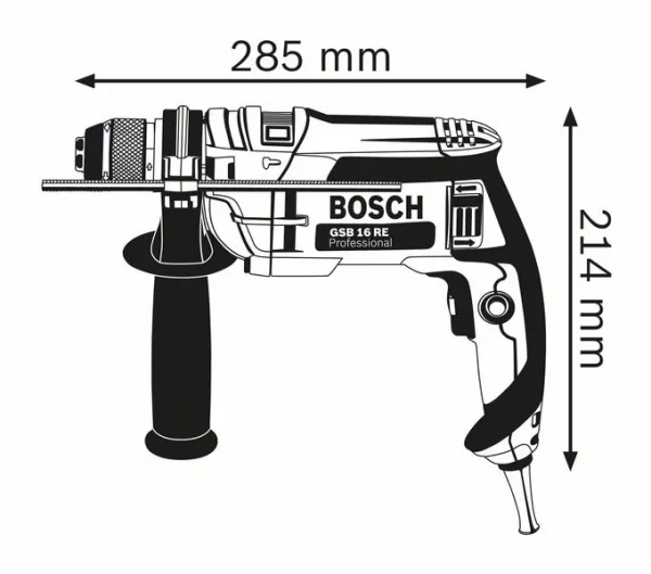 დარტყმითი ბურღი GSB 16 RE 060114E500