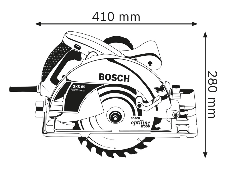 ცირკულარული ხერხი GKS 85 060157A000 - Technomall.ge ცირკულარული ხერხი GKS 85 060157A000