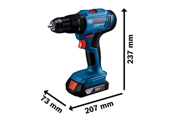 GSB 183-LI Professional 06019K9100 ხრახნდამჭერი 18 ვ