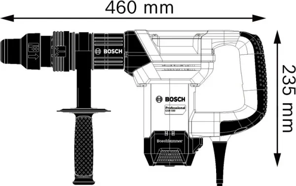 GSH 500 0611338720 სანგრევი ჩაქუჩი