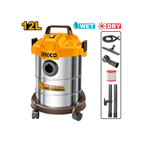 მტვერსასრუტი 800w/12L (VC14122) - Technomall.ge მტვერსასრუტი 800w/12L (VC14122)