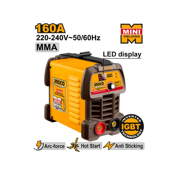 Mini შედუღების აპარატი 160A (ლითონის) (ING-MMA16049)