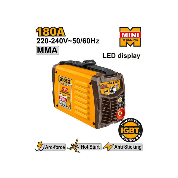Mini შედუღების აპარატი 180A (ლითონის) (ING-MMA18058)