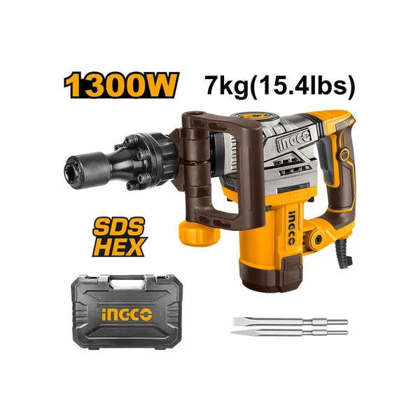 SDS-HEX ელ. პნევმატური პერფორატორი 1300W (PDB130018) - Technomall.ge SDS-HEX ელ. პნევმატური პერფორატორი 1300W (PDB130018)