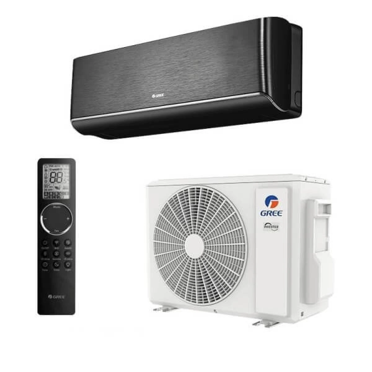 კონდიციონერი სპლიტი ინვერტერი შავი 9000 BTU ;GWH09AFC-K6DNA2F/O - Technomall.ge კონდიციონერი სპლიტი ინვერტერი შავი 9000 BTU ;GWH09AFC-K6DNA2F/O